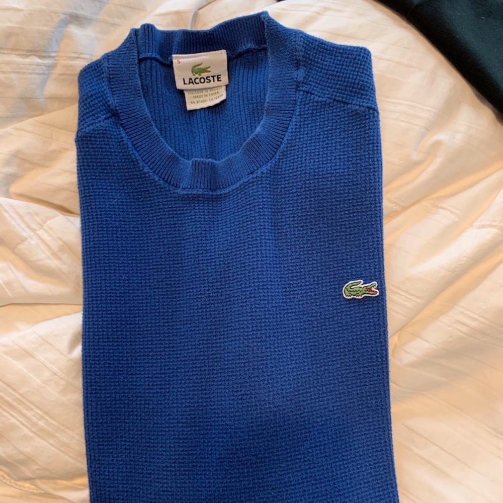 Lacoste Sweater - Blue